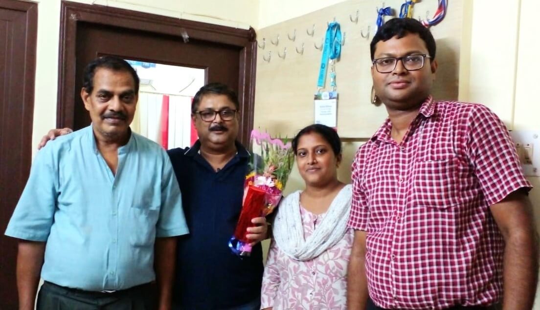 Mr. Ranjan Biswas with his Expert Back office Team