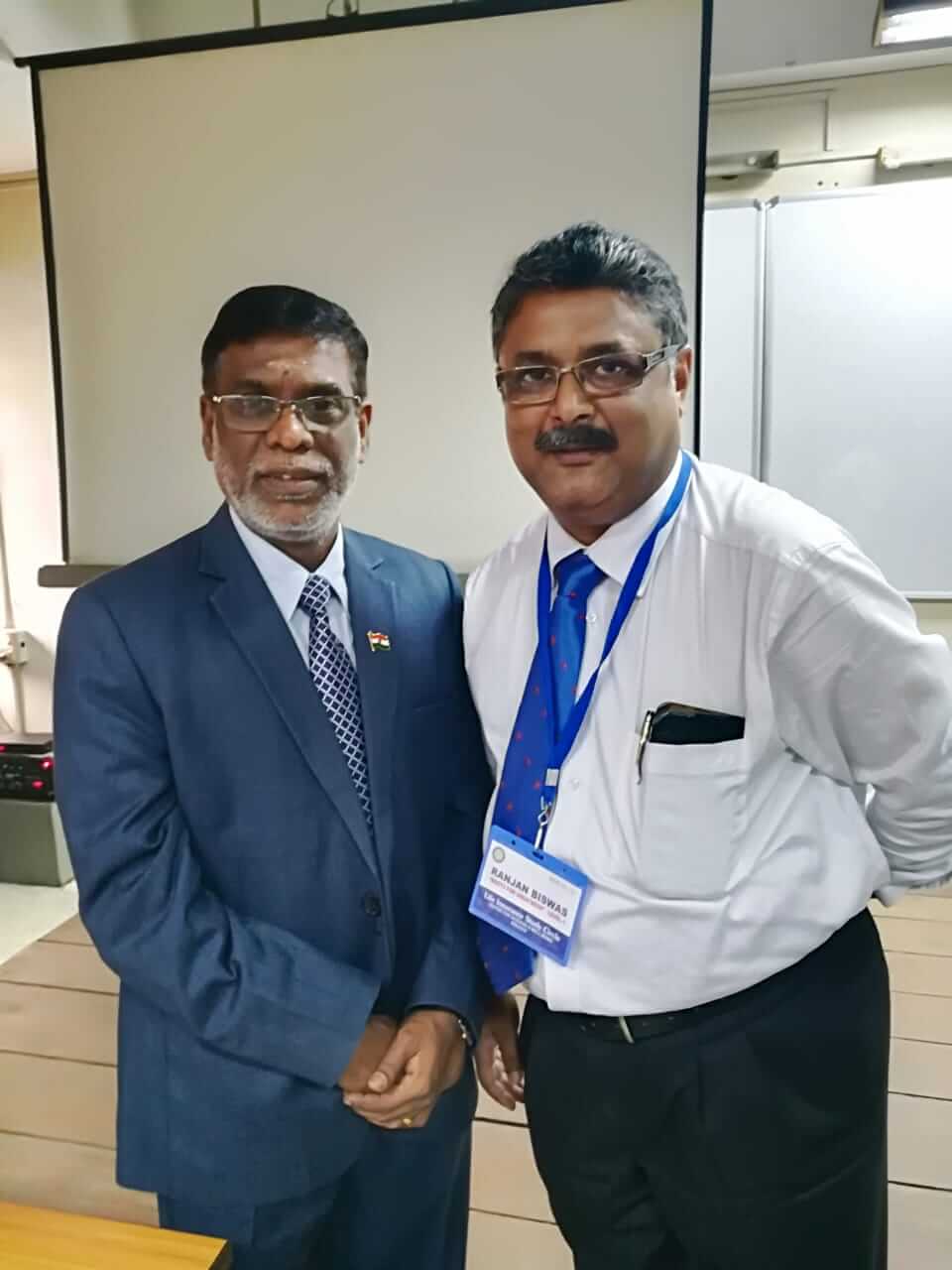 Picture with Mr. R. Gopinath.