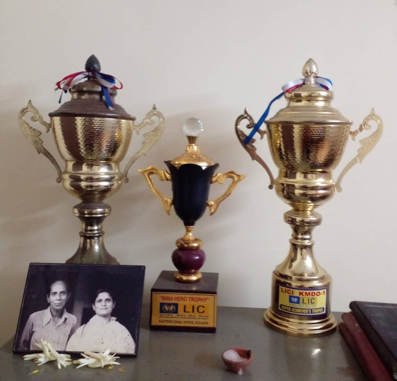 Super Achiever's  Trophies from Eastern Zonal office